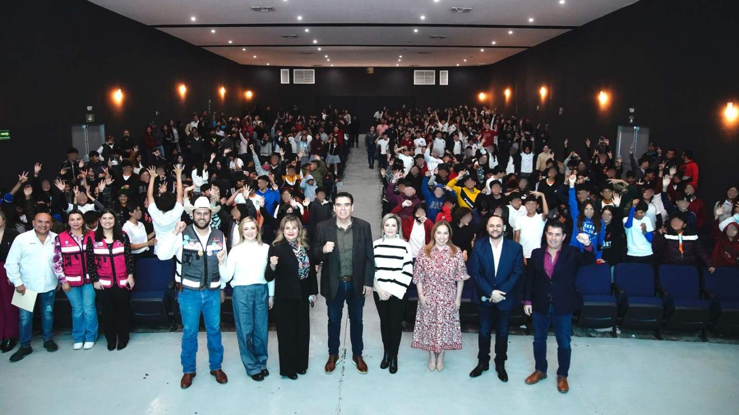 Conferencia "Soy DIFerente: Más Salud, Menos Adicciones" llega a más de 23 mil jóvenes sonorenses